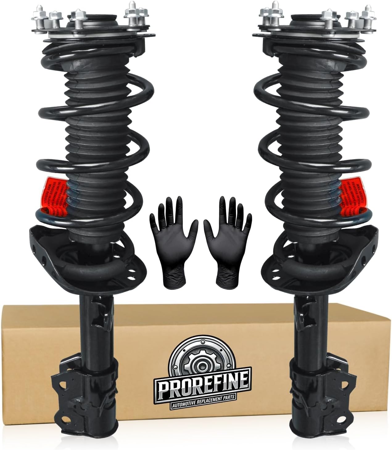 Upgraded Front Struts Assembly w/Coil Spring Shock Absorber Compatible with Honda CR-V 2.4L 2007-2014 2008 2009 2010 2011 2012 2013 Replace 1333365L 1333365R